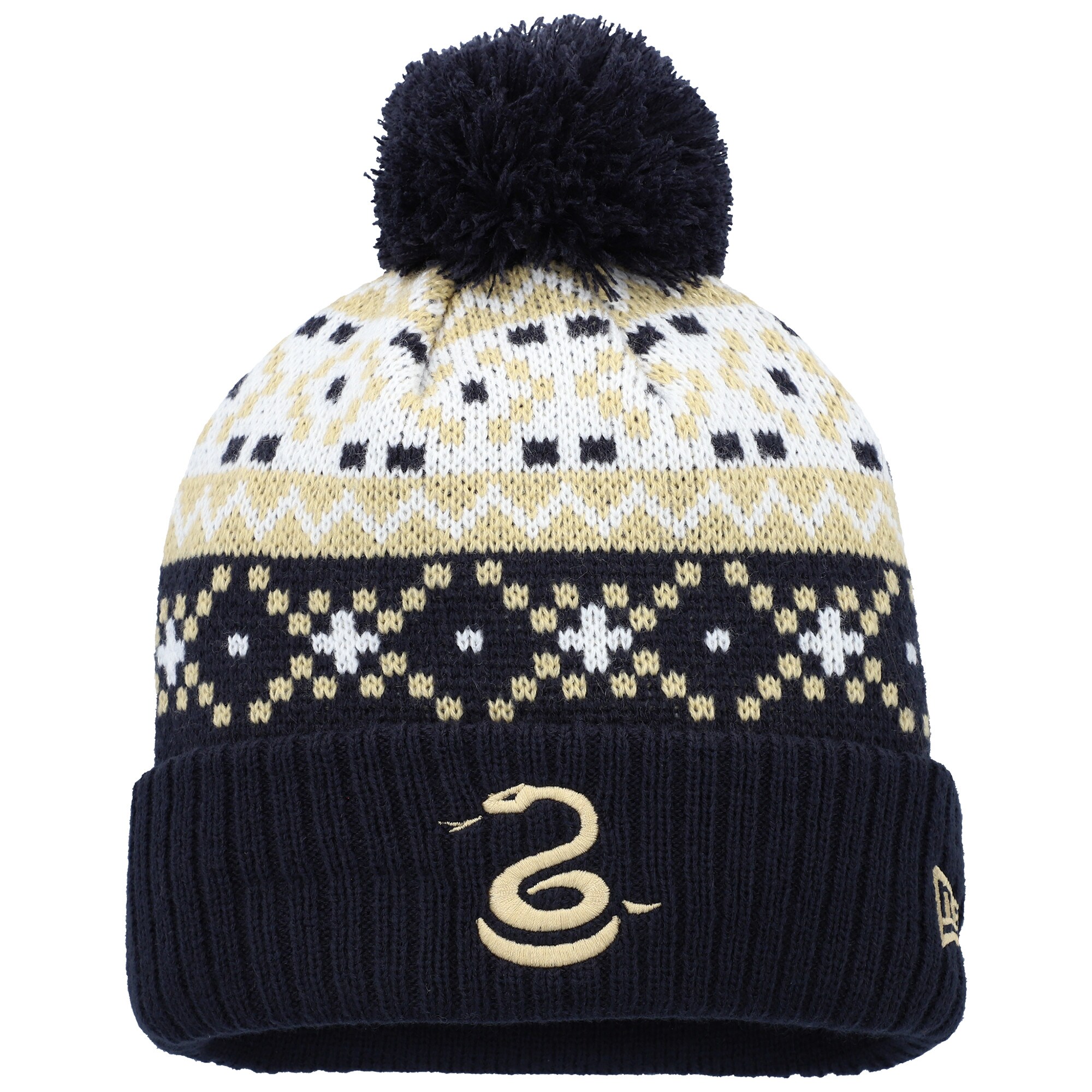 men8217s philadelphia union new era navy nostalgia cuffed knit hat with pom | LAFC Jerseys & MLS Apparel | Best Fan Merchandise