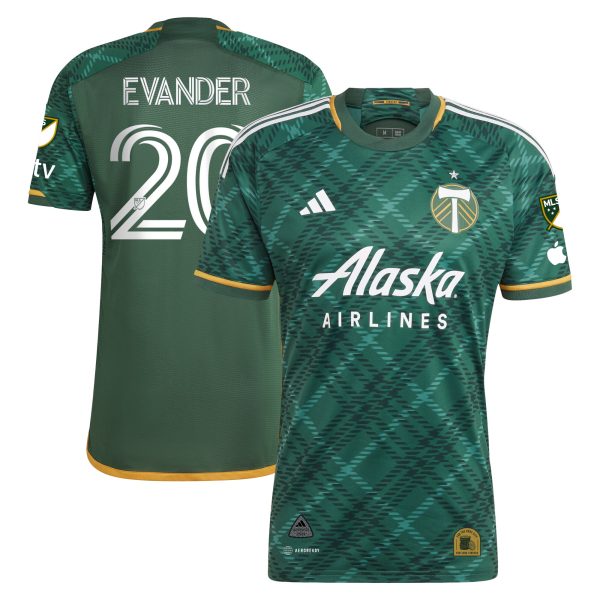 men8217s portland timbers evander adidas green 2023 portland plaid kit authentic jersey | LAFC Jerseys & MLS Apparel | Best Fan Merchandise