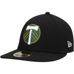 men8217s portland timbers new era black primary logo low profile 59fifty fitted hat | LAFC Jerseys & MLS Apparel | Best Fan Merchandise