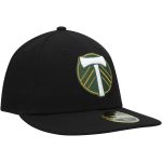 men8217s portland timbers new era black primary logo low profile 59fifty fitted hat | LAFC Jerseys & MLS Apparel | Best Fan Merchandise
