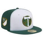 men8217s portland timbers new era whitegreen 2024 kick off collection 59fifty fitted hat | LAFC Jerseys & MLS Apparel | Best Fan Merchandise
