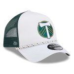 men8217s portland timbers new era whitegreen court sport foam a-frame 9forty adjustable trucker hat | LAFC Jerseys & MLS Apparel | Best Fan Merchandise