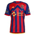 men8217s real salt lake emeka eneli adidas red 2024 peak utah authentic player jersey | LAFC Jerseys & MLS Apparel | Best Fan Merchandise