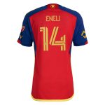 men8217s real salt lake emeka eneli adidas red 2024 peak utah authentic player jersey | LAFC Jerseys & MLS Apparel | Best Fan Merchandise