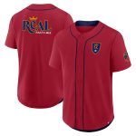 men8217s real salt lake fanatics red injury time baseball jersey | LAFC Jerseys & MLS Apparel | Best Fan Merchandise