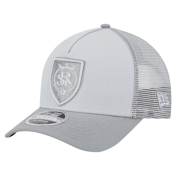 men8217s real salt lake new era gray color pack 9forty a-frame adjustable trucker hat | LAFC Jerseys & MLS Apparel | Best Fan Merchandise