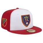 men8217s real salt lake new era whitered 2024 kick off collection 59fifty fitted hat | LAFC Jerseys & MLS Apparel | Best Fan Merchandise