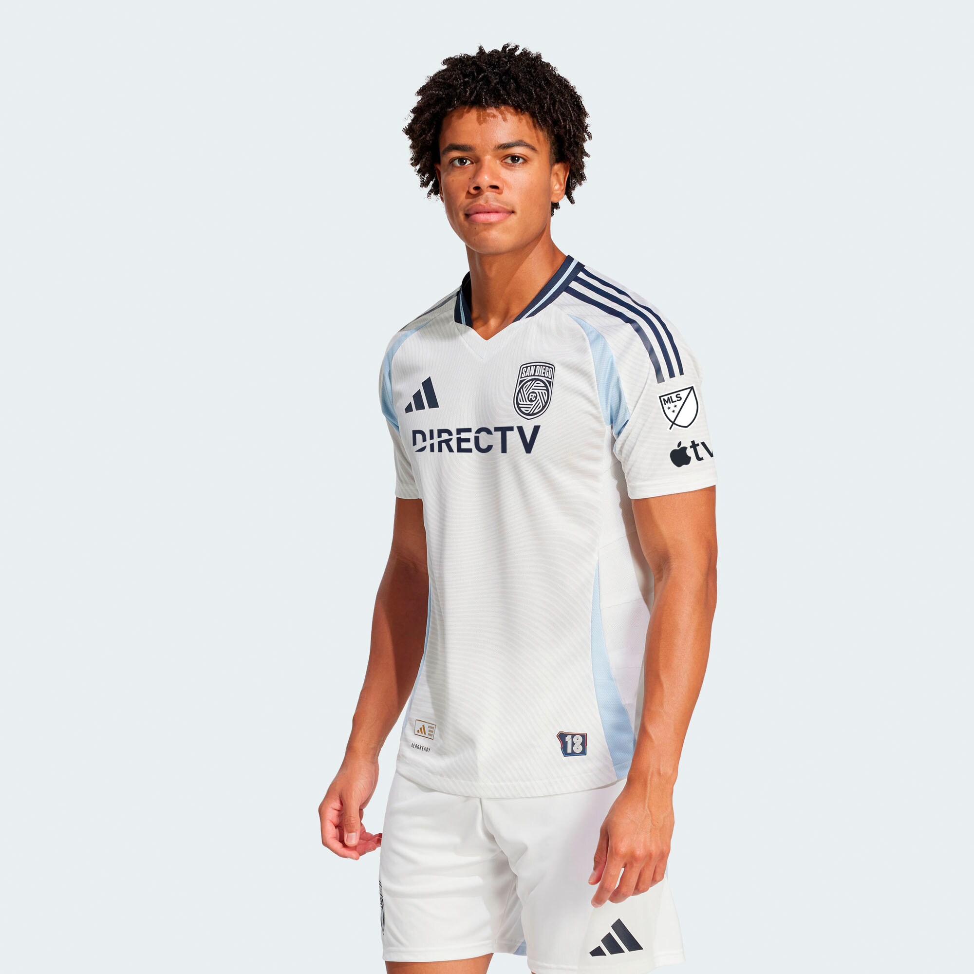 men8217s san diego fc adidas white 2025 woven into one authentic jersey | LAFC Jerseys & MLS Apparel | Best Fan Merchandise