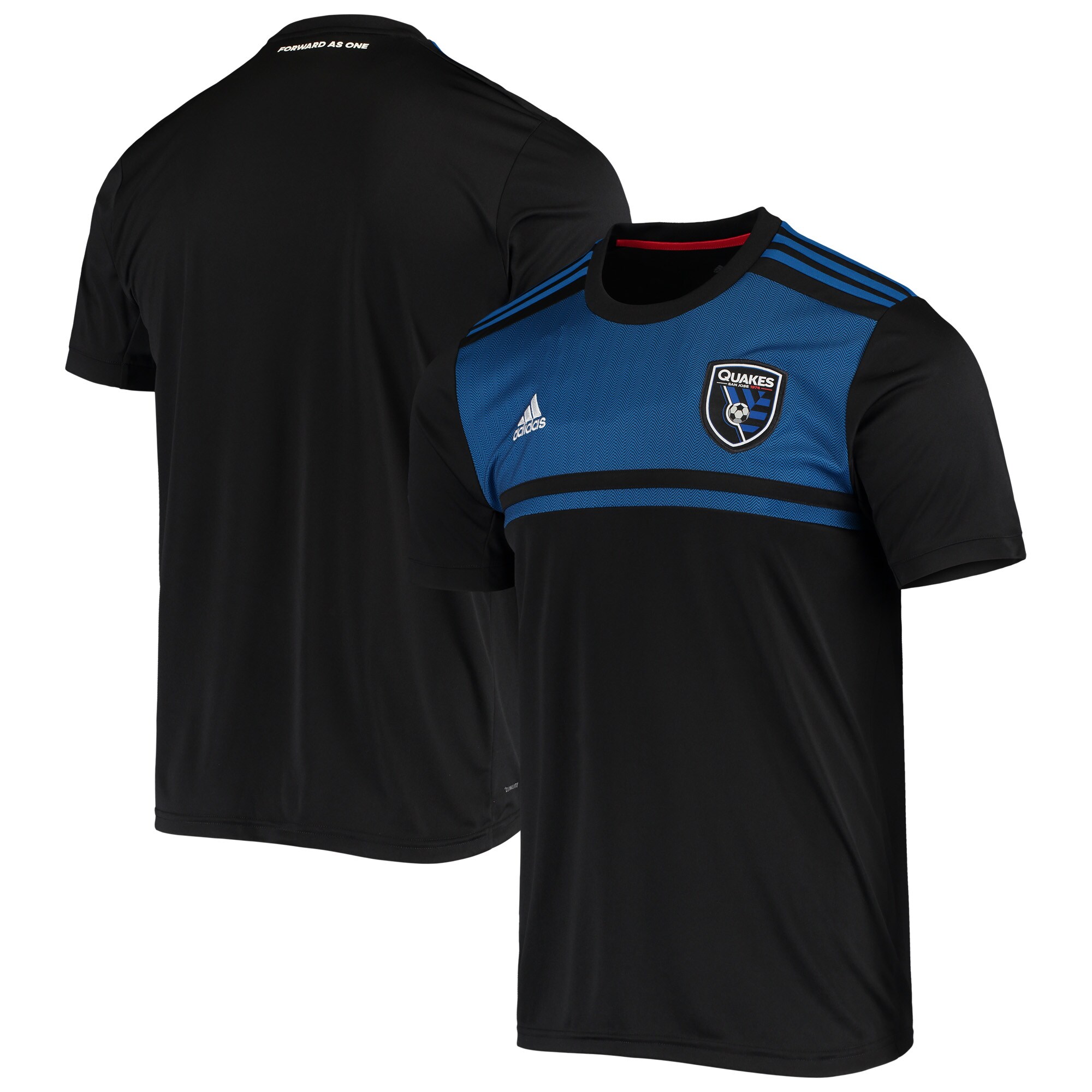 men8217s san jose earthquakes adidas black 2020 replica blank primary aeroready jersey | LAFC Jerseys & MLS Apparel | Best Fan Merchandise