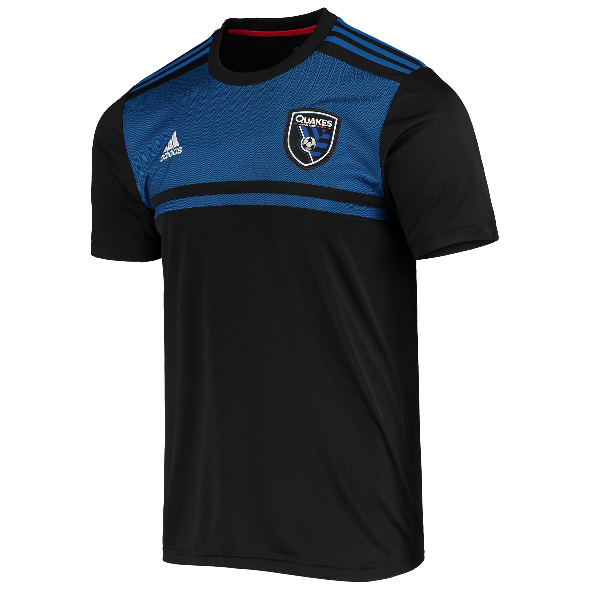 men8217s san jose earthquakes adidas black 2020 replica blank primary aeroready jersey | LAFC Jerseys & MLS Apparel | Best Fan Merchandise