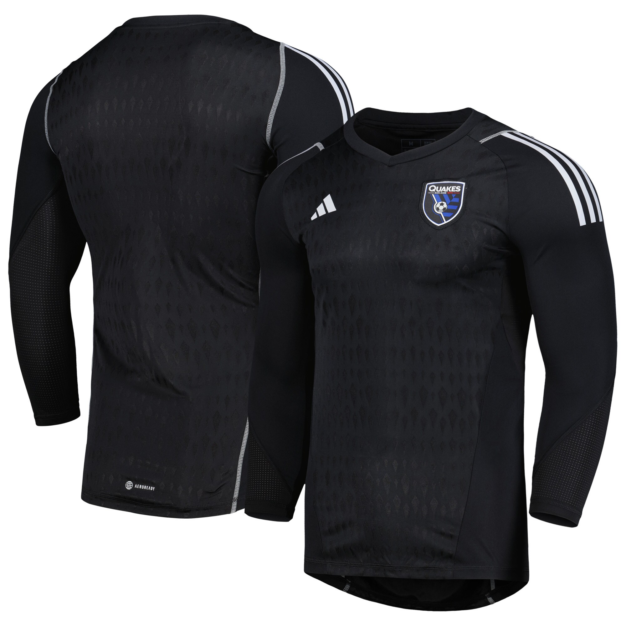 men8217s san jose earthquakes adidas black 2023 goalkeeper long sleeve replica jersey | LAFC Jerseys & MLS Apparel | Best Fan Merchandise