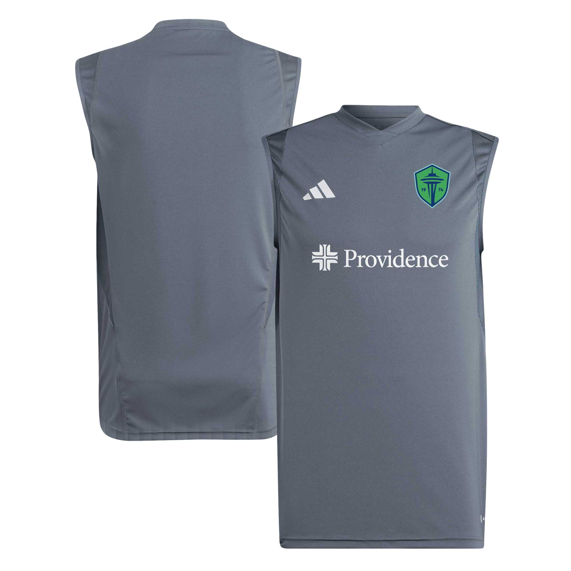men8217s seattle sounders fc adidas gray 2024 areoready sleeveless training jersey | LAFC Jerseys & MLS Apparel | Best Fan Merchandise