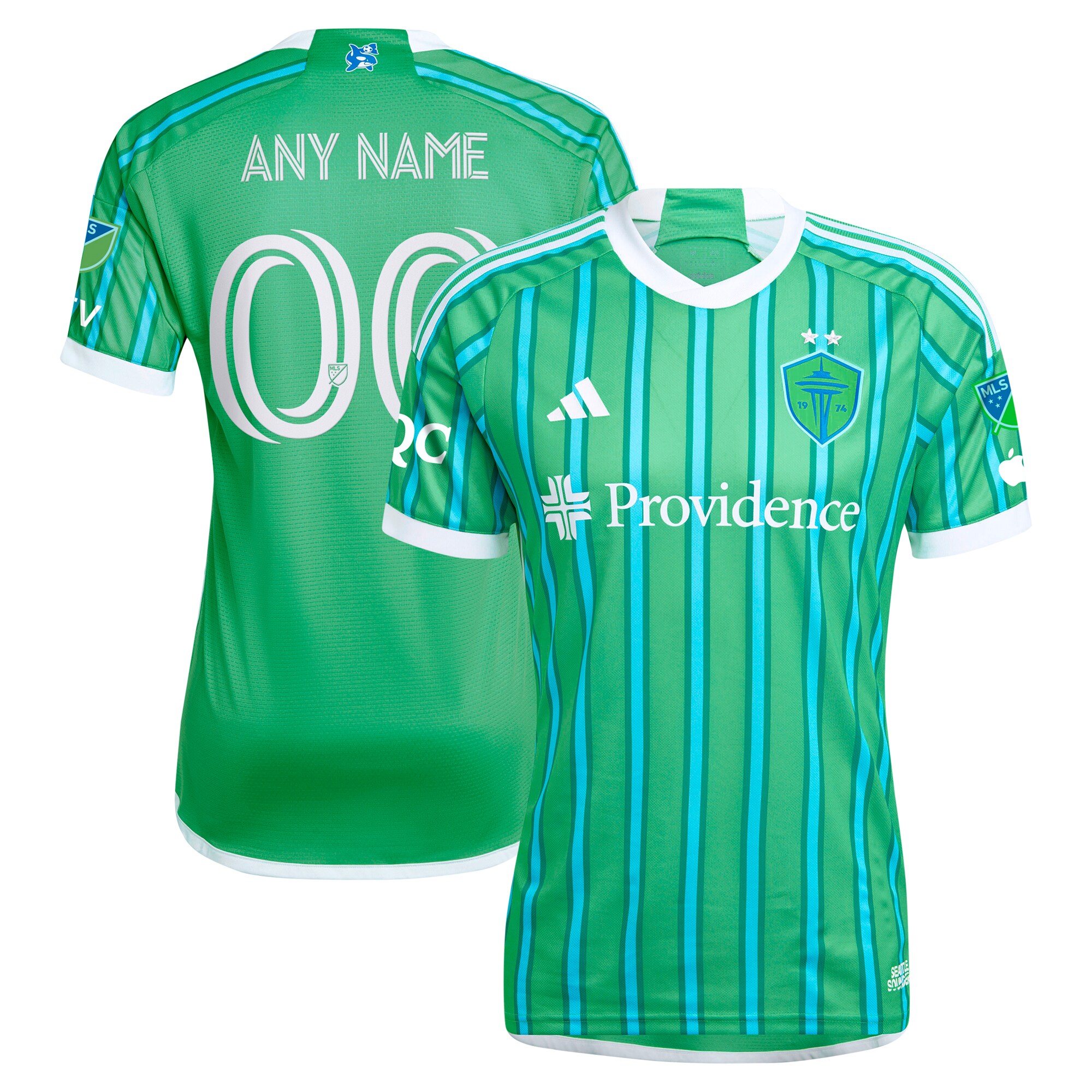 men8217s seattle sounders fc adidas green 2024 the anniversary kit authentic custom jersey | LAFC Jerseys & MLS Apparel | Best Fan Merchandise