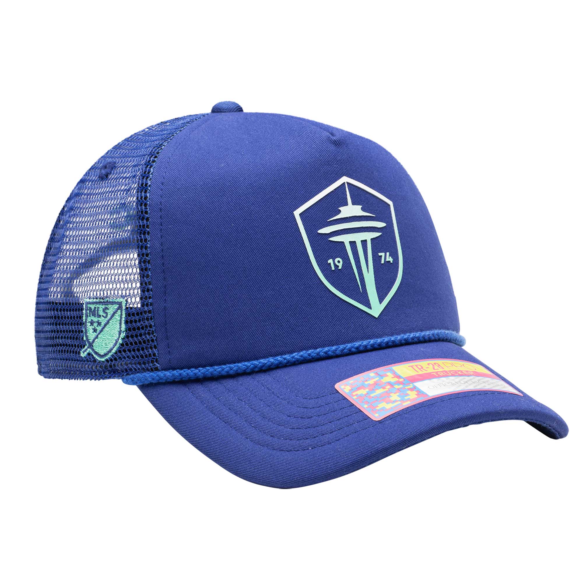 men8217s seattle sounders fc blue atmosphere trucker adjustable hat | LAFC Jerseys & MLS Apparel | Best Fan Merchandise