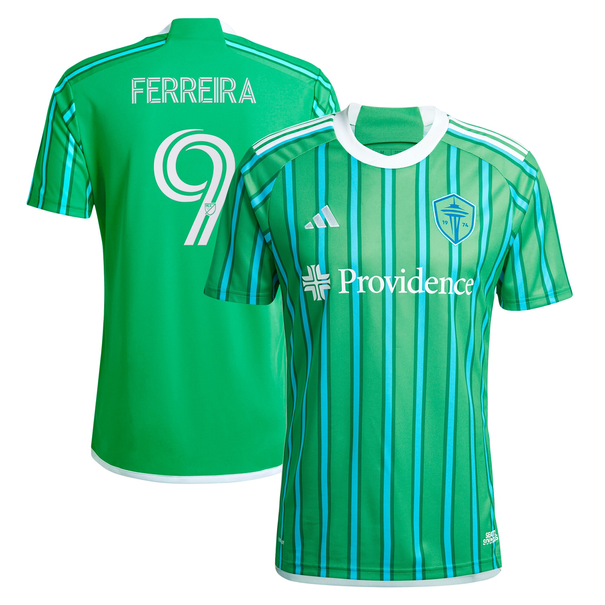 men8217s seattle sounders fc jesus ferreira adidas green 2024 the anniversary kit replica player jersey | LAFC Jerseys & MLS Apparel | Best Fan Merchandise
