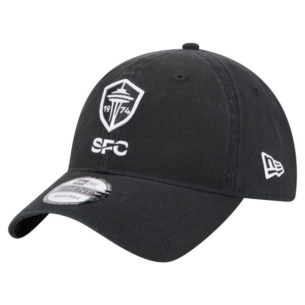 men8217s seattle sounders fc new era black 2025 kickoff 9twenty adjustable hat | LAFC Jerseys & MLS Apparel | Best Fan Merchandise