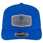 men8217s seattle sounders fc new era blue labeled 9seventy trucker stretch-snap adjustable hat | LAFC Jerseys & MLS Apparel | Best Fan Merchandise