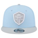 men8217s seattle sounders fc new era light blue color pack two-tone 9fifty snapback hat | LAFC Jerseys & MLS Apparel | Best Fan Merchandise