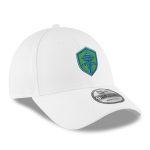 men8217s seattle sounders fc new era white primary logo 9forty adjustable hat | LAFC Jerseys & MLS Apparel | Best Fan Merchandise