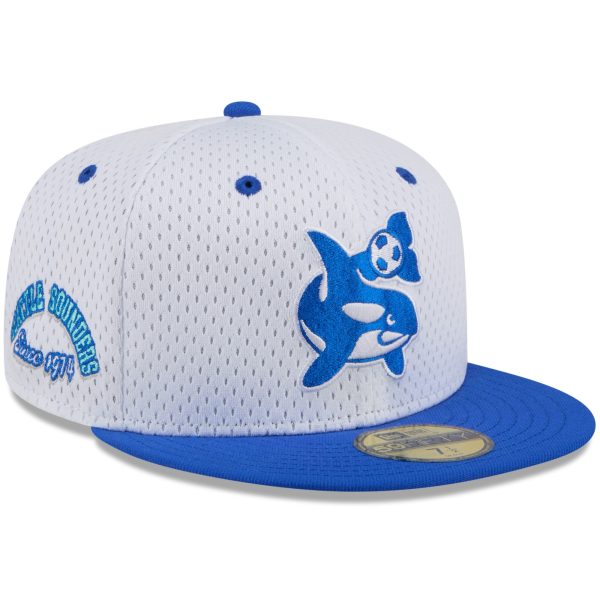 men8217s seattle sounders fc new era white throwback mesh 59fifty fitted hat | LAFC Jerseys & MLS Apparel | Best Fan Merchandise
