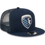 men8217s sporting kansas city new era navy classic 9fifty trucker snapback hat | LAFC Jerseys & MLS Apparel | Best Fan Merchandise