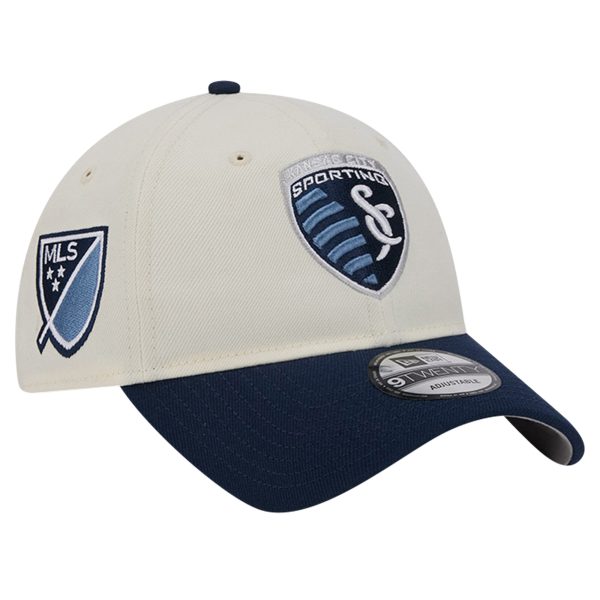 men8217s sporting kansas city new era white 2024 kick off collection 9twenty adjustable hat | LAFC Jerseys & MLS Apparel | Best Fan Merchandise