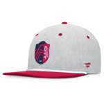 men8217s st. louis city sc fanatics heather gray chip golfer snapback hat | LAFC Jerseys & MLS Apparel | Best Fan Merchandise