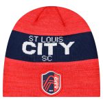 men8217s st. louis city sc new era red 2025 kickoff beanie | LAFC Jerseys & MLS Apparel | Best Fan Merchandise