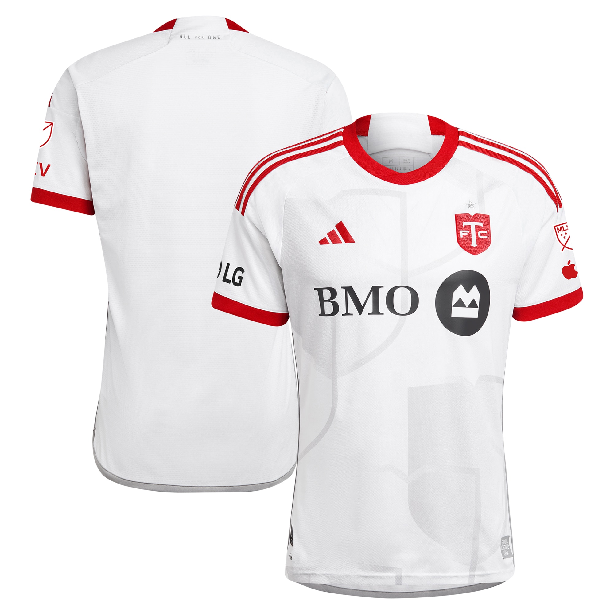 men8217s toronto fc adidas white 2024 gta kit authentic jersey | LAFC Jerseys & MLS Apparel | Best Fan Merchandise