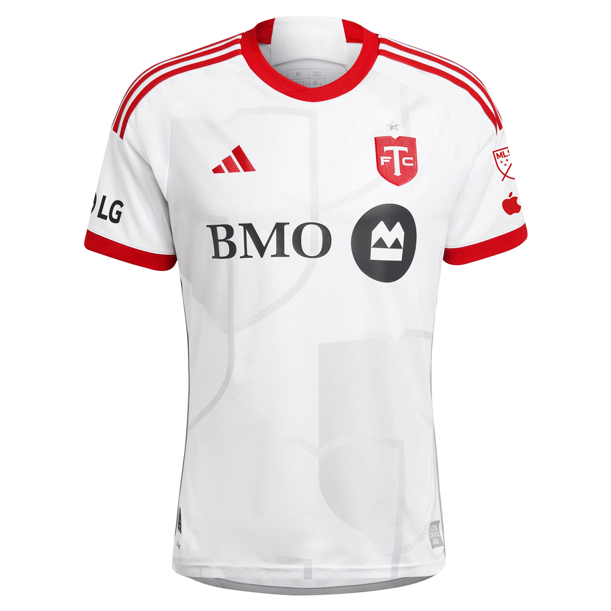 men8217s toronto fc adidas white 2024 gta kit authentic jersey | LAFC Jerseys & MLS Apparel | Best Fan Merchandise