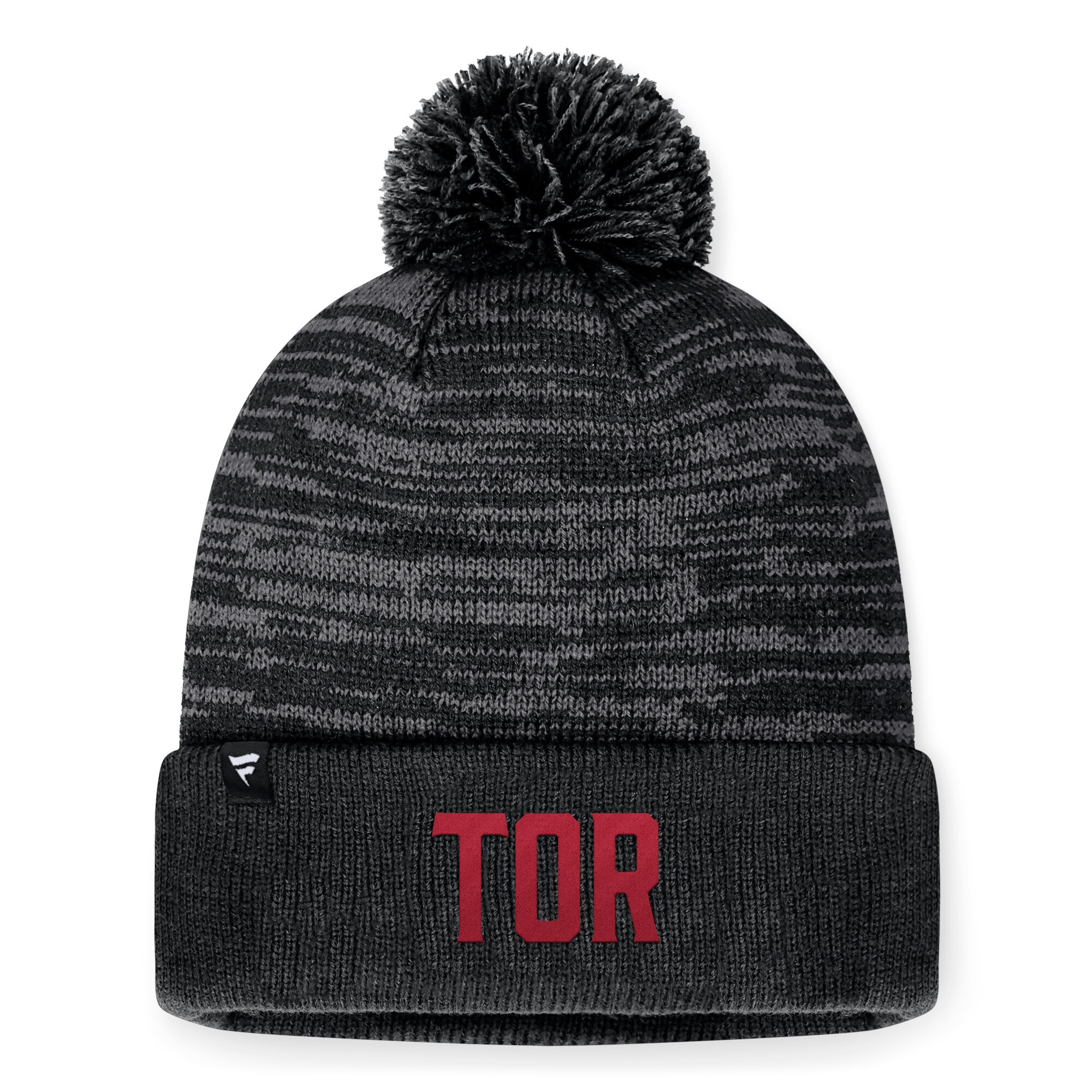 men8217s toronto fc fanatics heather charcoal low key cuffed knit hat with pom | LAFC Jerseys & MLS Apparel | Best Fan Merchandise