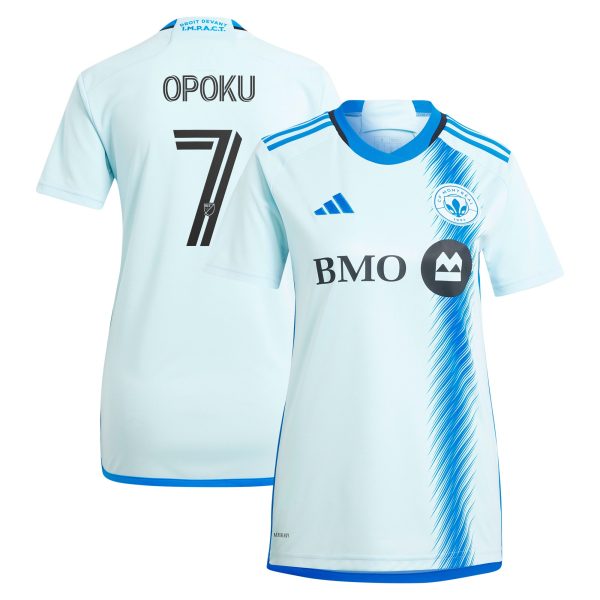 women8217s cf montreal kwadwo opoku adidas light blue 2024 la main replica player jersey | LAFC Jerseys & MLS Apparel | Best Fan Merchandise