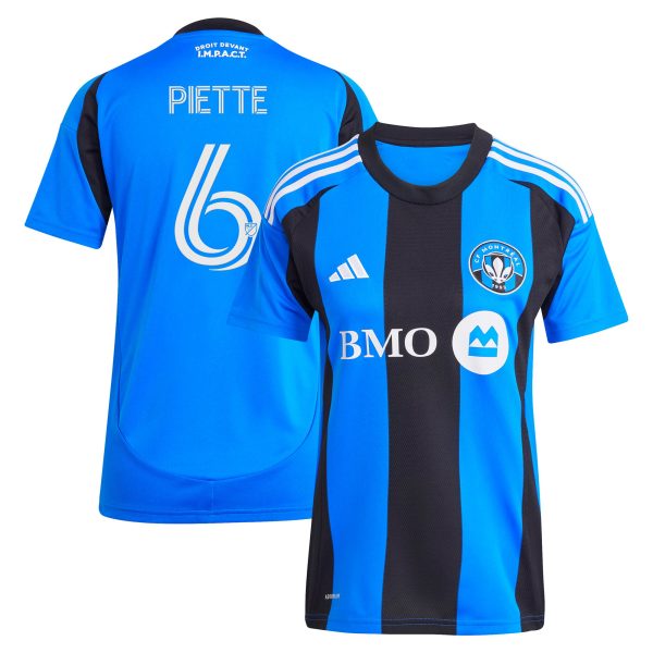 women8217s cf montreal samuel piette adidas blue 2025 montréal original replica player jersey | LAFC Jerseys & MLS Apparel | Best Fan Merchandise