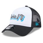 women8217s charlotte fc new era whiteblack throwback a-frame trucker 9forty snapback hat | LAFC Jerseys & MLS Apparel | Best Fan Merchandise